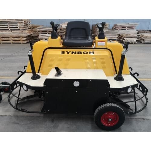 Driving Style Concrete Trowel Machine For Smooth Surface
