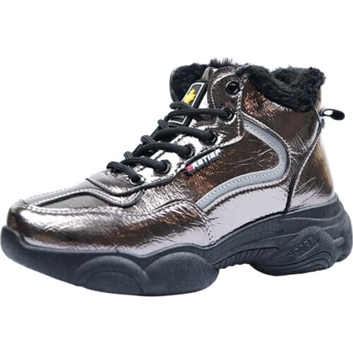 New 2020 Platform Sneakers Shoes Woman Spring High Top Female Fashion Casual White Shoes Comfortable Sneakes Woman Flat U13-04