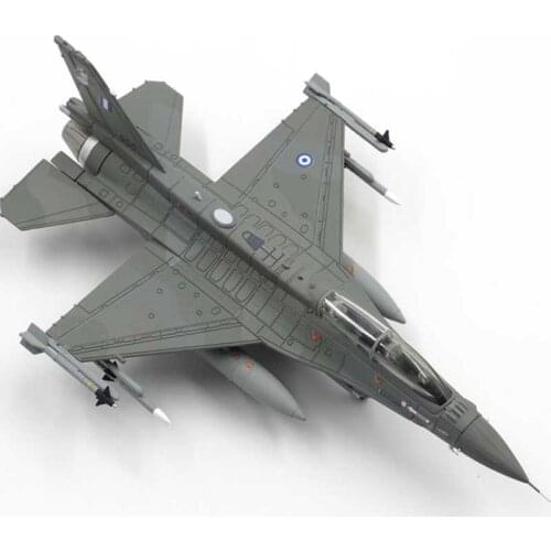 1:72 F-16D HAF 337 Mira Ghost fighter model toy Air Force Static simulation product Aircraft Airplane Model Toy