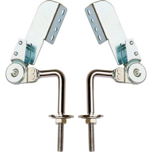 2 Pieces Sofa Adjustable Height Angle Hardware Sofa Headrest Ratchet Multifunctional Adjustment Hinge 90-195 Degrees