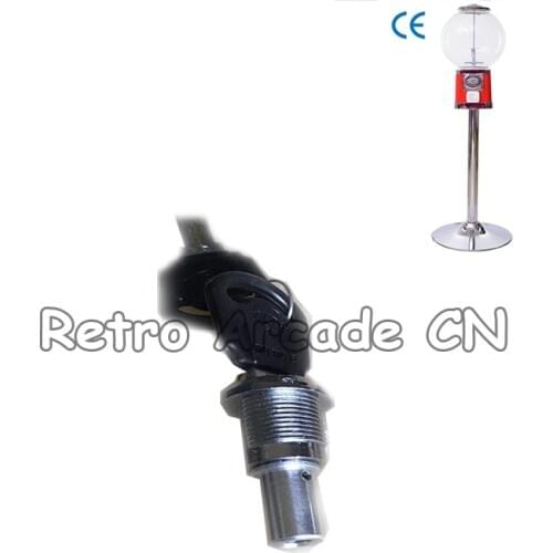 Capsule vending machine lock arcade machine lock with key Bouncing Ball Machine Penny-in-the-slot Coin Vendor