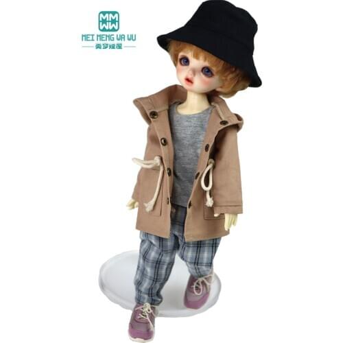 BJD clothes 28cm-30cm 1/6 MYOU YOSD Spherical joint doll Fashion jacket, plaid pants