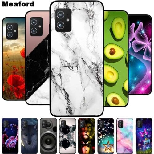 For Asus ZenFone 8 Case Marble Soft Silicone Back Case for Asus ZenFone8 ZS590KS Phone Cover ZenFone 8 2021 Coque Funda Bag
