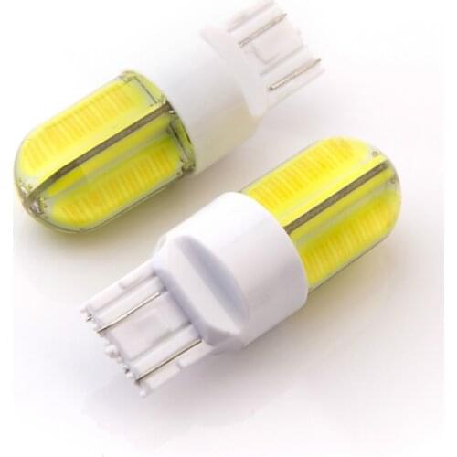 Newest 2x super bright led T20 7443 w21/5w car light led Brake stop Parking Reverse auto Lamp bulb 12v COB
