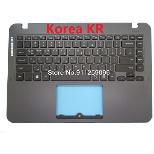 Laptop PalmRest&keyboard For Samsung NT340XAZ 340XAZ Korea KR Brazil BR BA98-01452B BA98-01452A Case Touchpad New