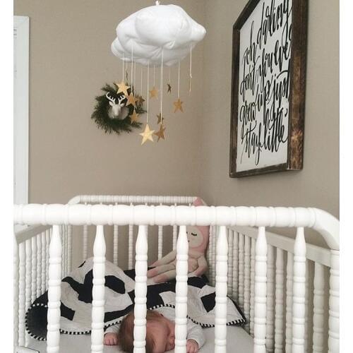 Nordic Nursery Cloud Wall Hanging Kids Room Decoration Home Decor Scandinavian Style Children Room Decor Nordic Nursery Decor