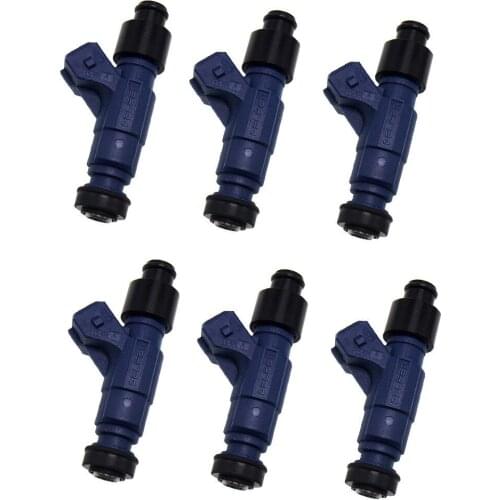 6pcs Fuel Injectors 80lb For Nissan Skyline RB20DET RB26DET Turbo 850cc E85 matched