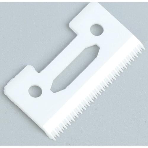 1Pcs 2-Gat Wankelen-Tand Keramische Beweegbare Mes Cordless Clipper Vervangbare Blade