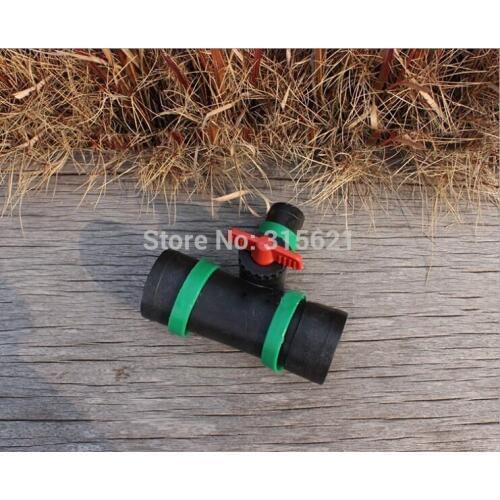 2PCS Agricultural Irrigation Drip Irrigation Belt Interface 2 inch to 1 inch tee