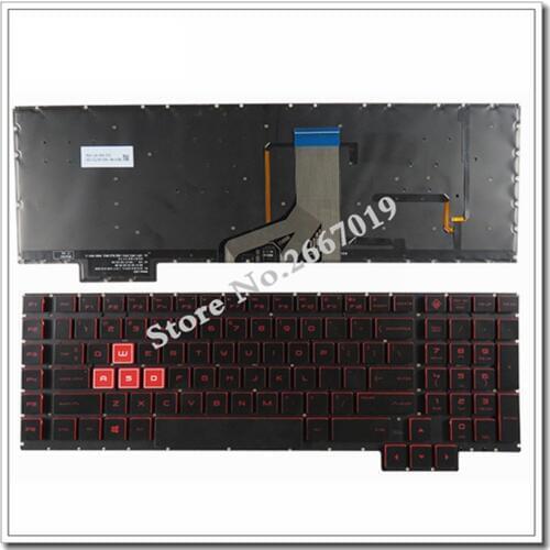 English new for HP 17-AN000 031TX 016NG 053NR 000 013TX 014TX US laptop keyboard Backlit