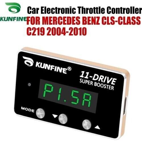 KUNFINE Car Electronic Throttle Controller Racing Accelerator Potent Booster For BENZ CLS-CLASS C219 2004-2010 Tuning Parts
