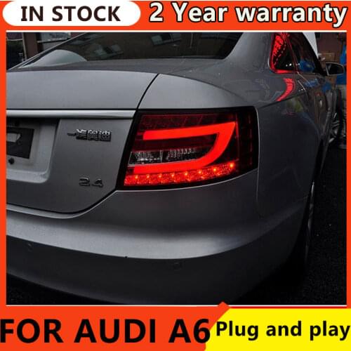 Car Styling for AUDI A6 TAIL Lights LED Tail Light LED Rear Lamp DRL+Brake Trunk LIGHT Automobile Accessories