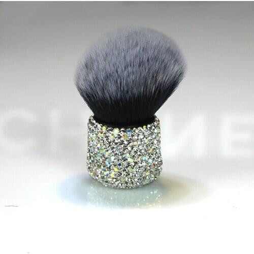 Sparkling Makeup Brushes with Rhinestone Foundation Powder Face Brush Soft Face Blush Brush Professional Cosmetics Make Up Tools