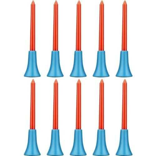 Consistent Color Plastic Golf Ball Holder Equipment Beginners Practice Training Accessory for Golfing Practice N0PC