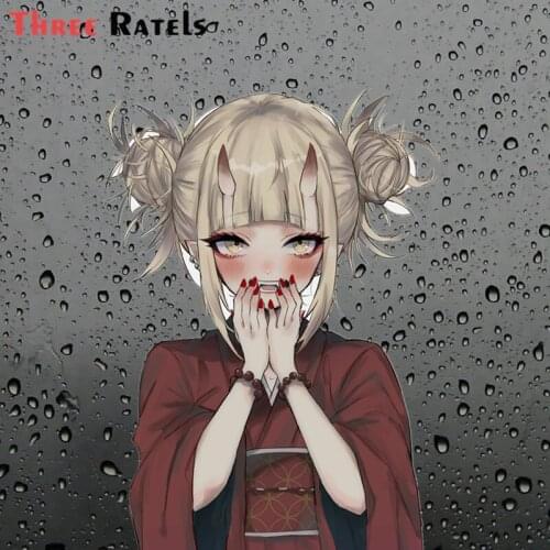 FC268 3D HIMIKO TOGA Waifu Anime Peeker Car Stickers On Motorcycle Suitcase Home Decor Phone LaptopVinyl Decal