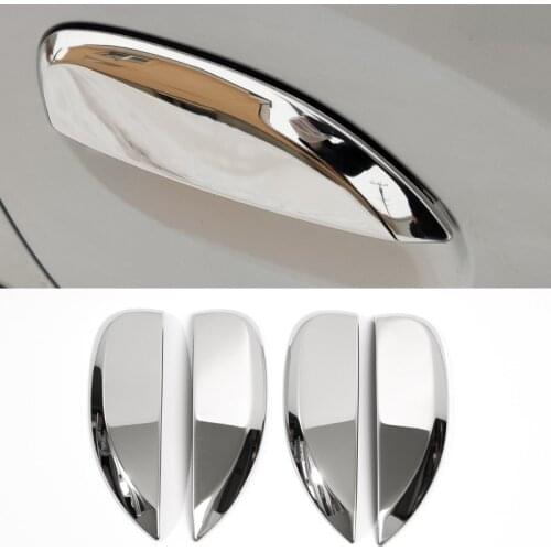 Stainless steel exterior door handle cover trims for Dacia Duster 2 phase II 2018 2019 2020 2021 year