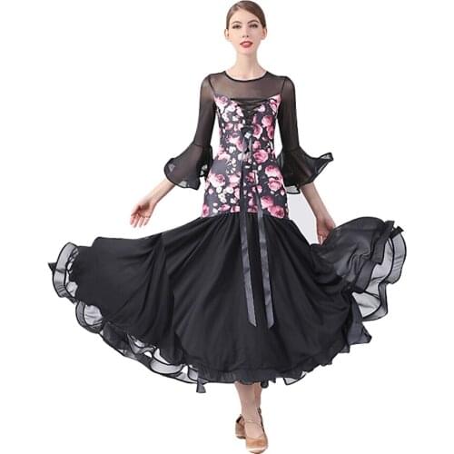 2021 New ballroom dance competition dress dance ballroom waltz dresses standard dance dress women ballroom dress