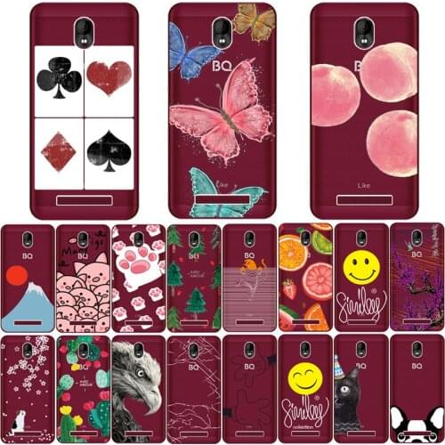 For BQ 5047L LIKE Silicone Bags Clear Soft TPU Phone Case For bq 5047l like Protector case for Funda Coque