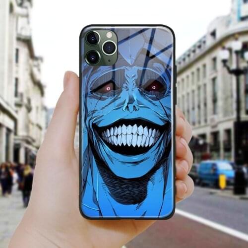 Solo leveling manga statue art Soft Silicone Glass Phone Case Cover Shell For iPhone SE 6 6s 7 8 Plus X XR XS 11 12 Mini Pro Max