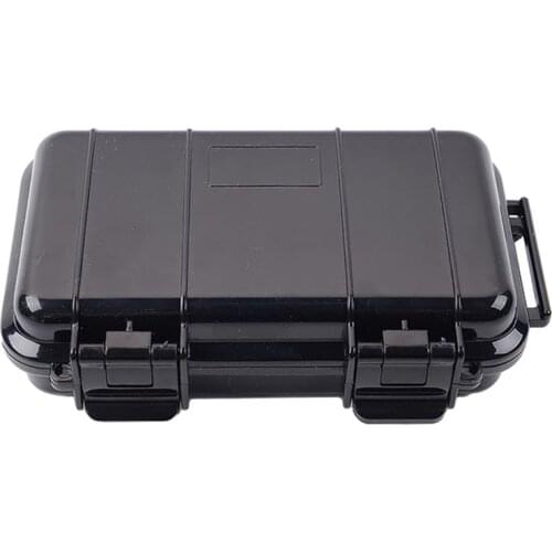 Outdoor Fishing Box Shockproof Sealed Waterproof Safety Case ABS Plastic Tool Box Camping Hiking Travel Container Box