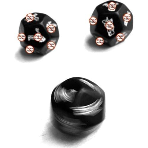 Adult Sex Love Game Black Color Sex Dice For Board Game,Sexy Love Dice For Couple Game