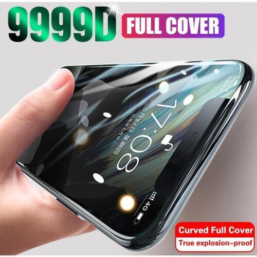 Full Cover Tempered Glass on The For iPhone 11 Pro XS Max SE 2020 Screen Protector Tempered Glass For iPhone 10 7 8 6s Plus Film