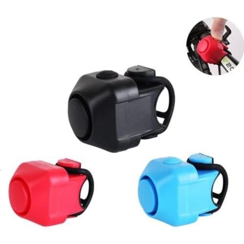 Bicycle Handlebar Alarm Ring Bell Bike Electronic Loud Horn 130 db Warning Safety Electric Bell Police SirenCycling Accessories