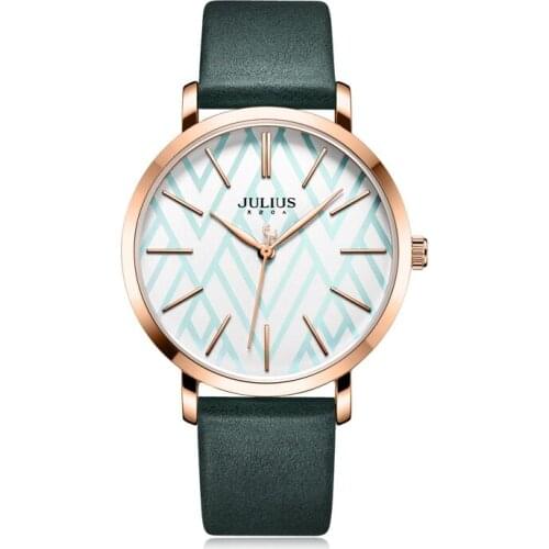 Big Julius Lady Womens Watch Retro Fashion Hours Dress Bracelet PU Leather Girl Birthday Gift No Box