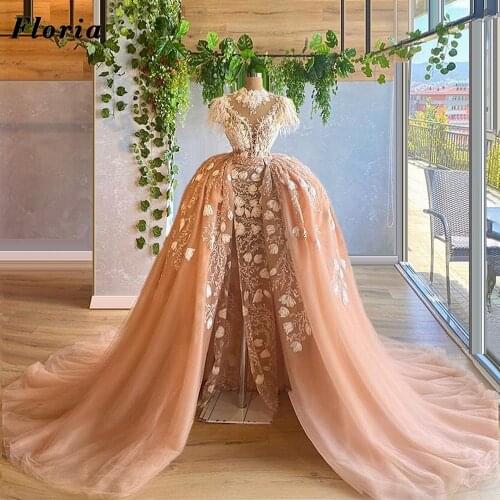Princess Arabia Party Dress With Puffy Tulle Crystals Beading Formal Gowns Evening Wear 2021 Dubai Long Prom Dresses Vestidos