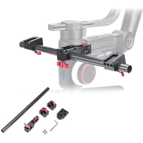 Gimbal Accessories Hand Grip Pole Cold Shoe Flash Light Holder Clamp For Ronin-S SC Zhiyun Crane 3 Weebill S Gimbal Stabilizer