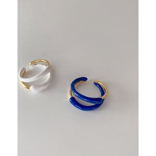 Europe The United States Exaggerated Style Ring Fashion Personality Creative Design Geometric Shape Of Hollow Out Ring The Gift