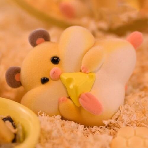 Mancang and small friends Daily Series Blind Box Kawaii Figure Doll Collection Decoration Cute Hamster Model Toy Adult Kid Gifts