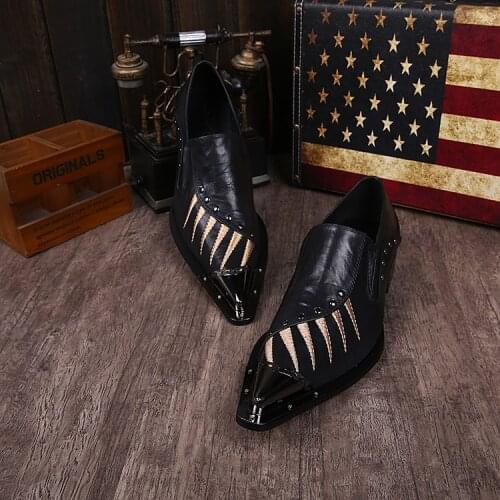 Dress Shoes Men Oxford Patent Leather Mens Dress Shoes Business Shoes Men Oxford Leather Zapatos De Hombre De Vestir Formal