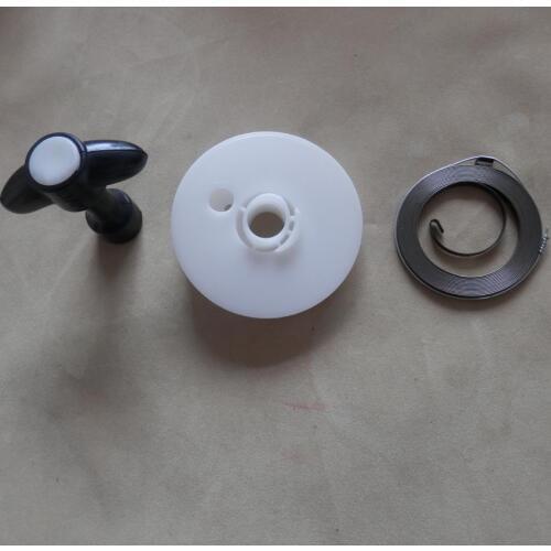 TD40 STARTER REPAIR KIT FOR KAWASAKI TD33 TD48 MITSUBI SV PHV100 T200 T320 STRIMMER PULL START HANDLE REWIND SPRING GRIP PULLEY