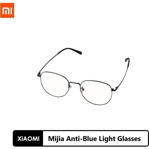 Original Xiaomi Mijia Anti Blue Light Glasses Nylon Lens Antifouling Wearresistant 80% Above Blue Light Blocking Ultra-light