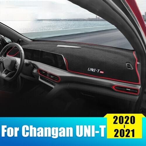 Car Dashboard Avoid Light Pad Instrument Platform Desk Panel Cover Mats Carpets For Changan UNI-T UNI T 2020-2021 Accessories
