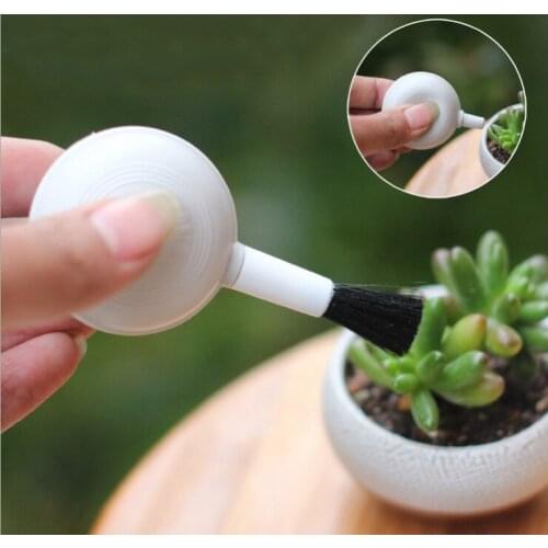 Blow + Brush Blowing Brush Clean Air Blower Brush Bead Dust Cleaner Multifunctional Removable Dust Remover Tool