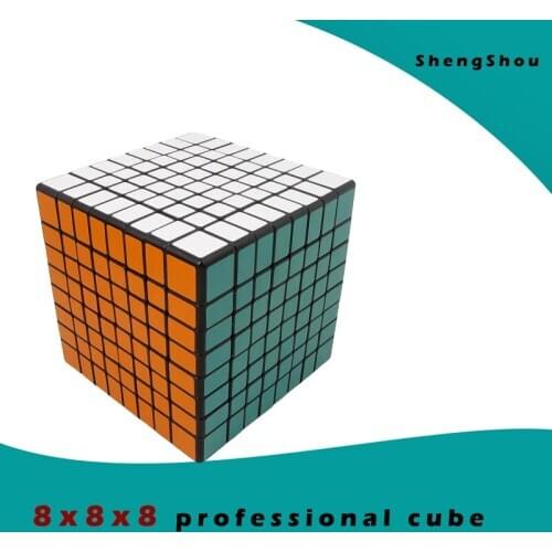Shengshou 8x8x8 cube magic cube 8 Layers 8x8 cube cubo magico gift toys Sengso cube professional learning educational puzzle fun
