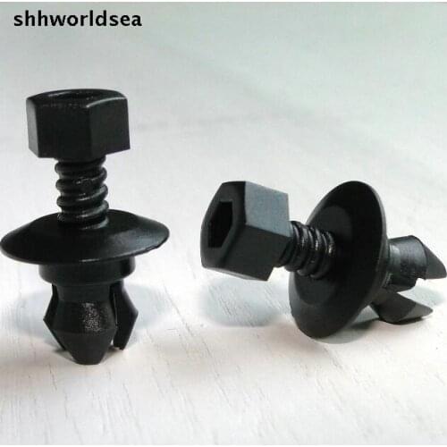 Shhworldsdea auto plastic fastener rocker panel retaining for vw 3C0853-934