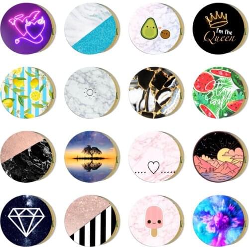 Thin Metal Plate for Magnetic Car Phone Holder Iron Sheet Sticker with Adhesive For iPhone GPS Magnet Holder Cradle Stand