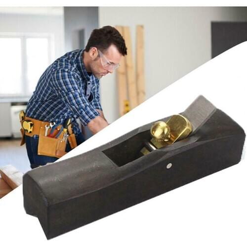 Home & Garden Mini Woodworking Flat Plane Wooden Hand Planer DIY Tool Carpenter Wooden Hand Trimming Planing - Wooden