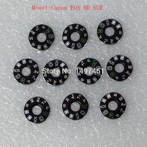 10PCS Top mode dial cap Succedaneum Repair parts for Canon EOS 6D DS126402 SLR