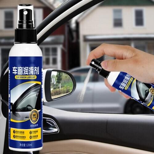 120ml Car Window Lubricant Rust Cleaner Spray Derusting Spray Car Maintenance Car Household Cleaning Tools Anti-rust Lubricant