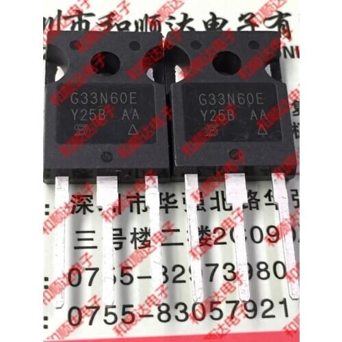 2PCS/ SIHG33N60E TO-247 TO247 G33N60E