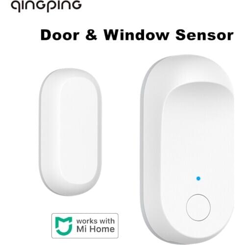 2021 New Qingping Door Windor Sensor Bluetooth 5.0 MESH Connect Safety Burglar Alarm Detector Work With Mihome App