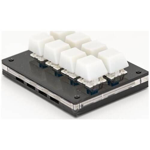 8/12Keys OSU Mini Keyboard Touch Wheel Axle Tester Gaming Keypad Osu Support Red Switch Gaming Mechanical Keyboard Custom Keypad