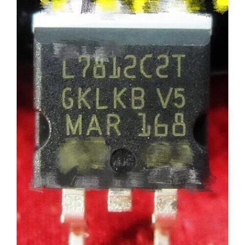 Free shipping 100pcs L7812CD2T L7812C2T L7812 7812 TO-263 new