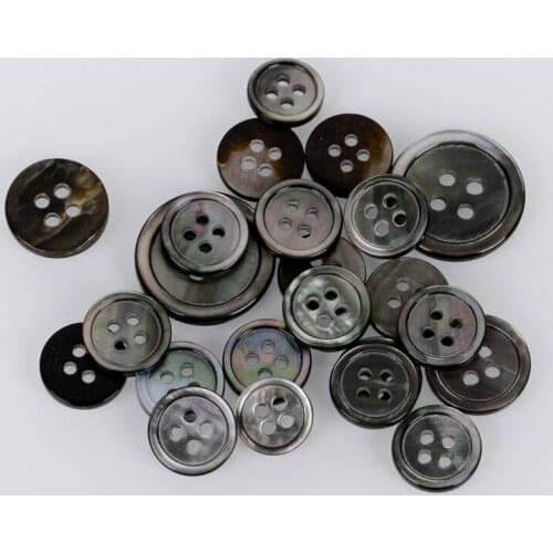 Free shipping 20pcs/lot Quality natural shell button sallei suit button male womens shirt buttons cardigan button 11.5mm-25mm