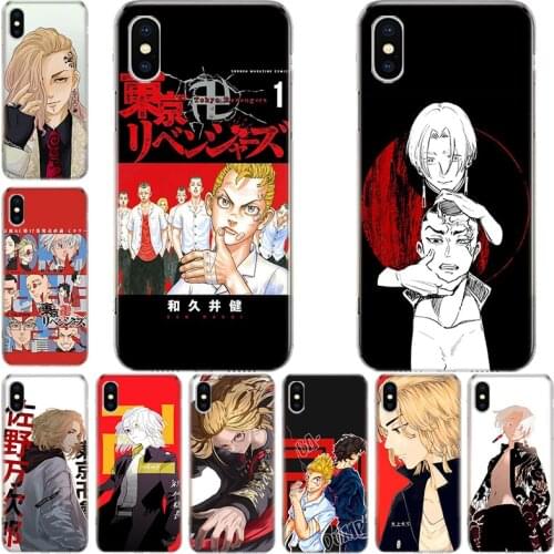 Anime Tokyo Revengers Mikey Phone Case For Iphone 12 Mini 11 Pro XS Max XR 8 7 6 6S Plus SE 2020 5 5S Cover Shell Coque