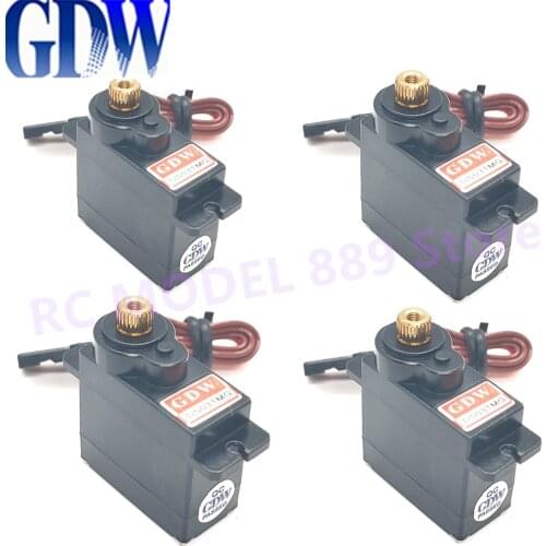 GDW DS031MG DS021MG 9g 12g 3.0kg Metal Gear Micro Mini Digital Servo High Speed angle 180 for 450